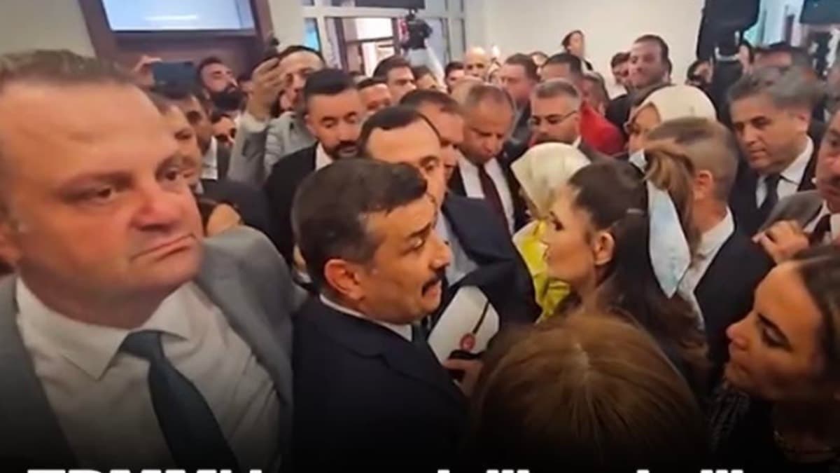 TBMM'de izdiham: Vekiller ve personel ezilme tehlikesi atlattı