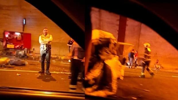 Kuzey Marmara Otoyolu'nda feci kaza: Tünel duvarına çarpan araçta 3 kişi can verdi