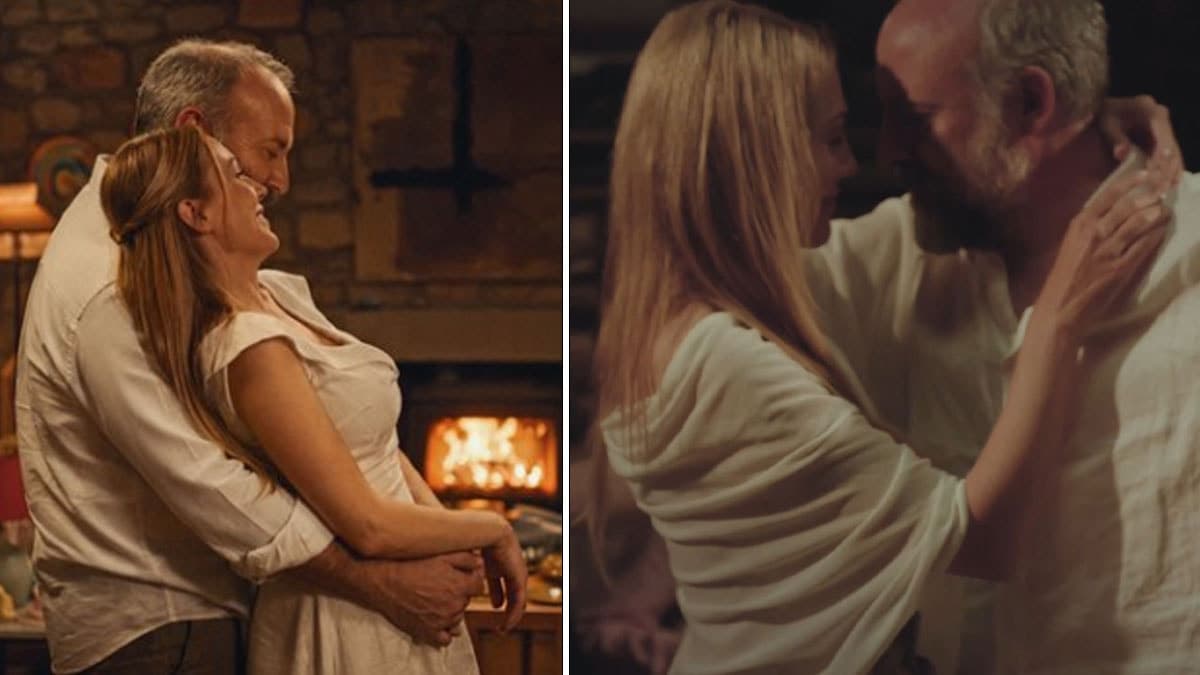 Meryem Uzerli ve Halit Ergenç yıllar sonra aynı yapımda: Romantik sirtaki sahnesiyle nostalji yarattılar