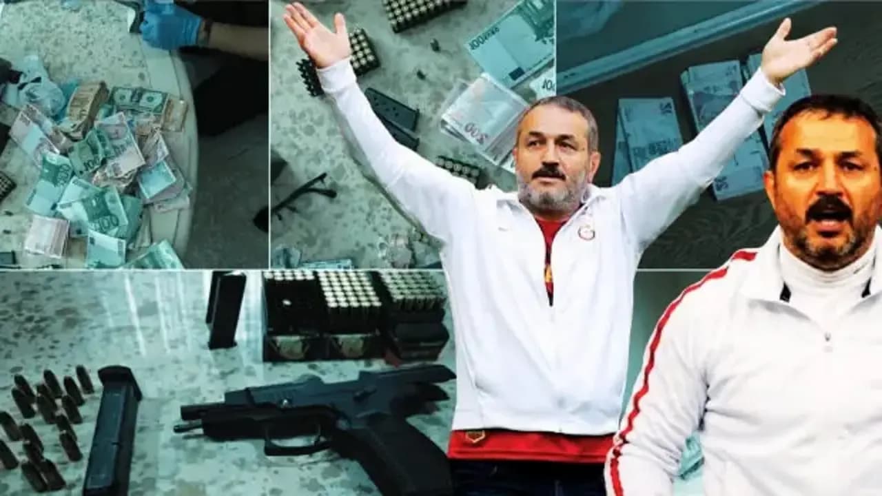 UltrAslan lideri Şirin'in evinde yapılan aramada servet değerinde malzeme ele geçirildi