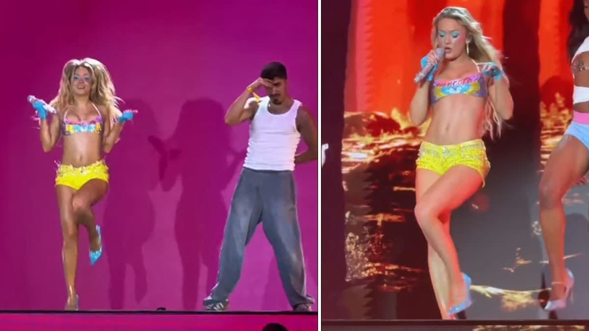 Zara Larsson İstanbul'da ilk kez sahne aldı: Tarkan şarkısıyla dans etti