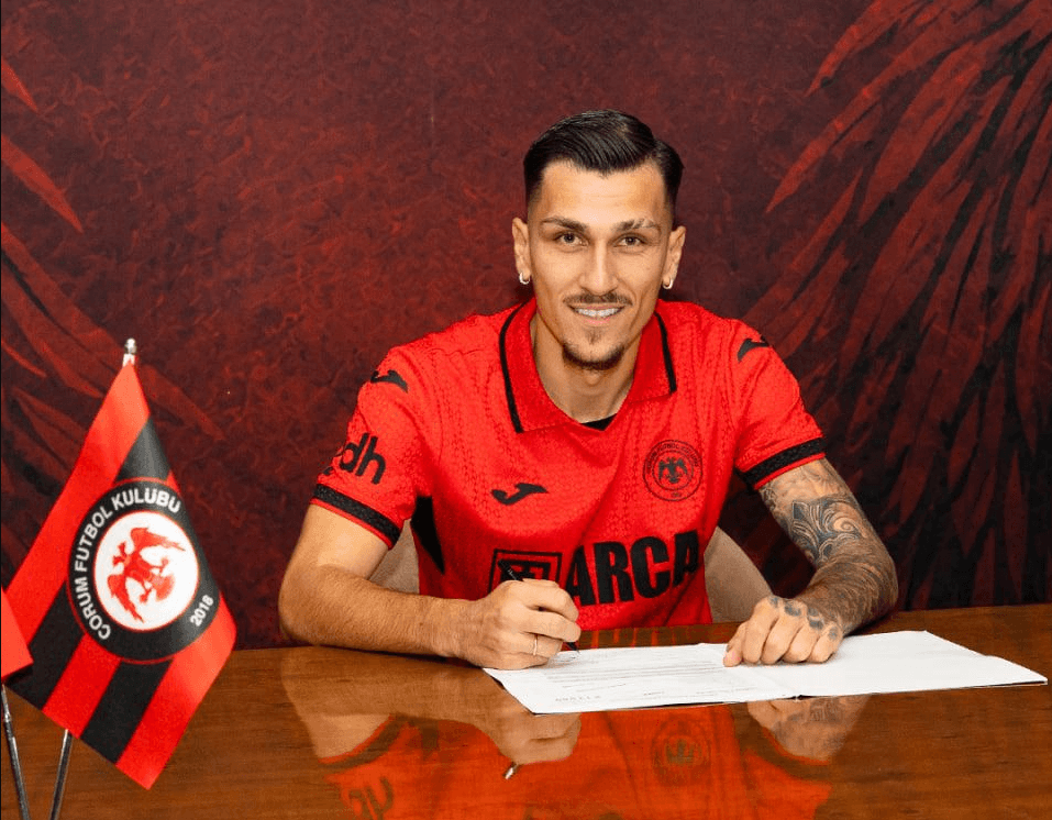 Çorum FK, Yunan yıldızı transferinde mutlu sona ulaştı