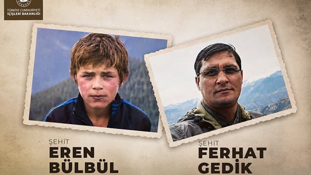 İçişleri Bakanlığı'ndan duygulandıran paylaşım: 'İyi ki varsın Eren, iyi ki varsın Ferhat Astsubay'