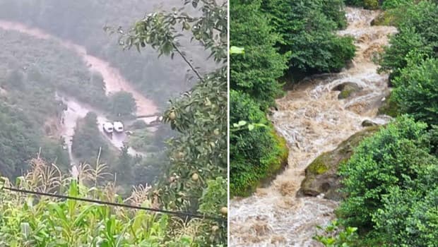 Giresun'da feci sel: Anne ve 2 kızı dere sularına kapılarak kayboldu