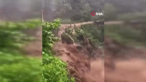 Giresun'da sağanak felaketi: 4 ilçede dereler taştı, vatandaşlar zor anlar yaşadı