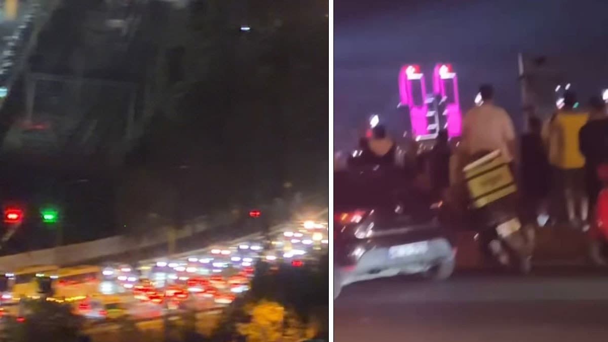 İzmir'de Blok3 konserinde izdiham: Biletsizler de alana akın etti, yollar kapandı