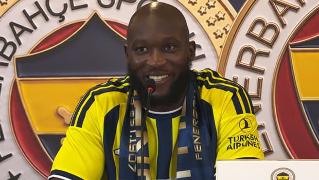 Lukaku'dan Fenerbahçe taraftarına müjde: 'Sakat değilim, sahaya hazırım'