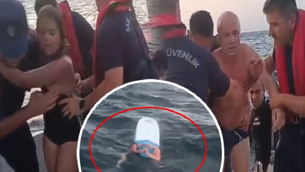 Yalova'da denizde 5 saatlik kabus: Baba ve kızı açıkta sürüklendi