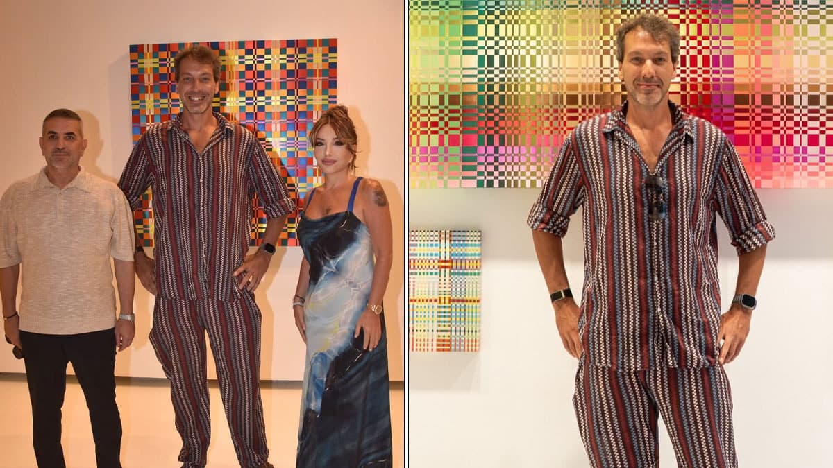 Moda dünyasının dev ailelerinden torun Bodrum'da sergi açtı