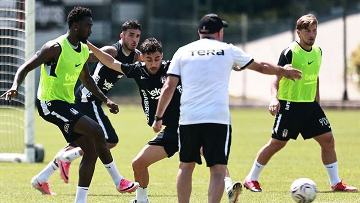 Beşiktaş, Zalgiris maçı öncesi son idmanını tamamladı