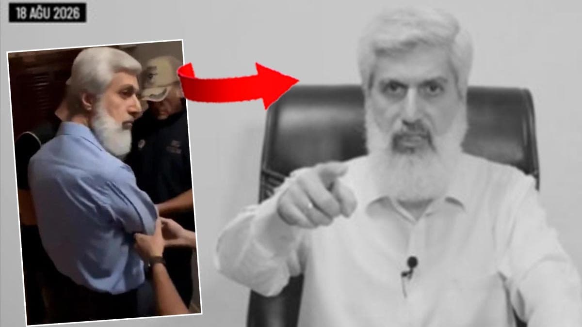 Alparslan Kuytul'un çocukları, babalarının gözaltına alınacağını anlayınca kaydettiği videoyu yayınladı