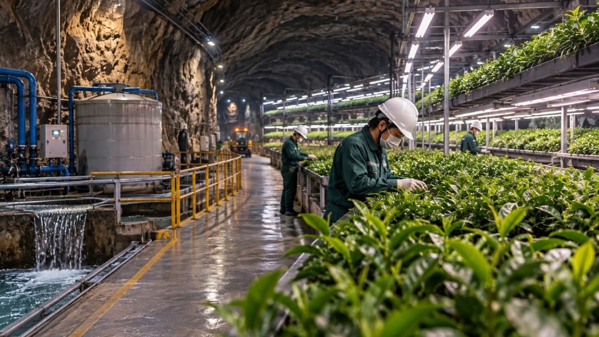 Kullanılmayan kömür ocakları çay bahçelerine dönüşüyor