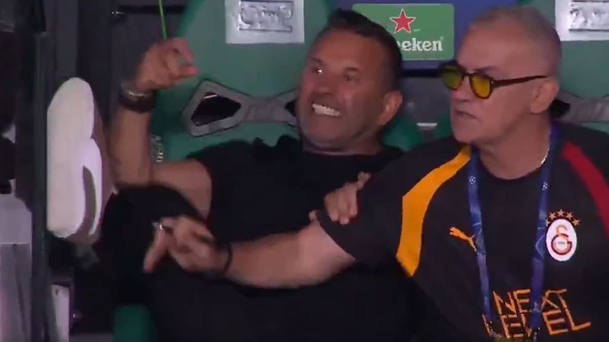 Okan Buruk, Sporting karşılaşmasında sinirlerine hakim olamadı