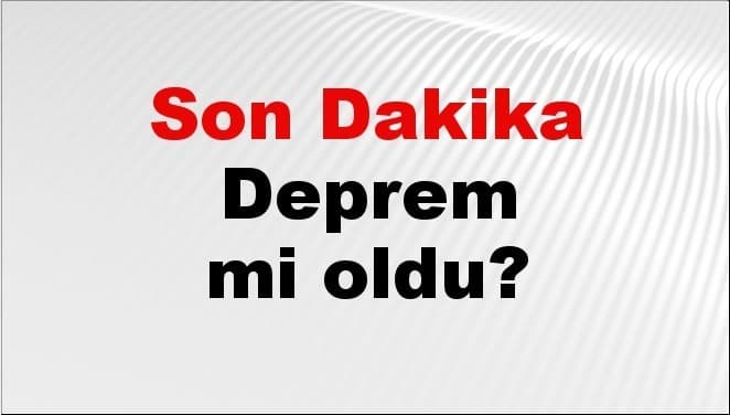 Çanakkale'nin Ayvacık İlçesinde 3.9 Büyüklüğünde Deprem
