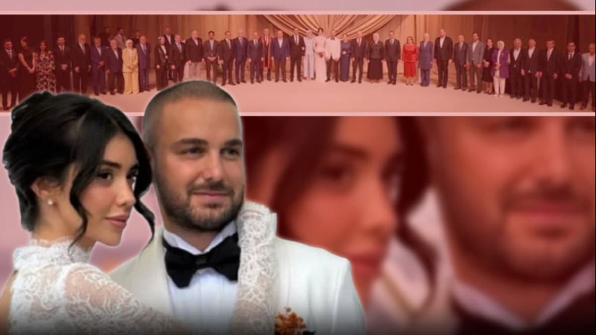 Siyaset dünyası 34 şahitli nikahla bir araya geldi