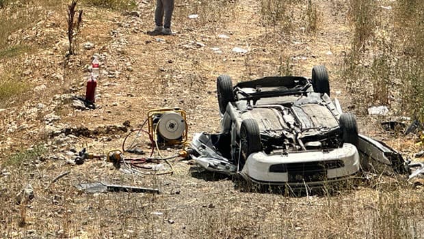 Kastamonu'da feci kaza: Otomobil 15 metreden menfeze uçtu, sürücü hayatını kaybetti