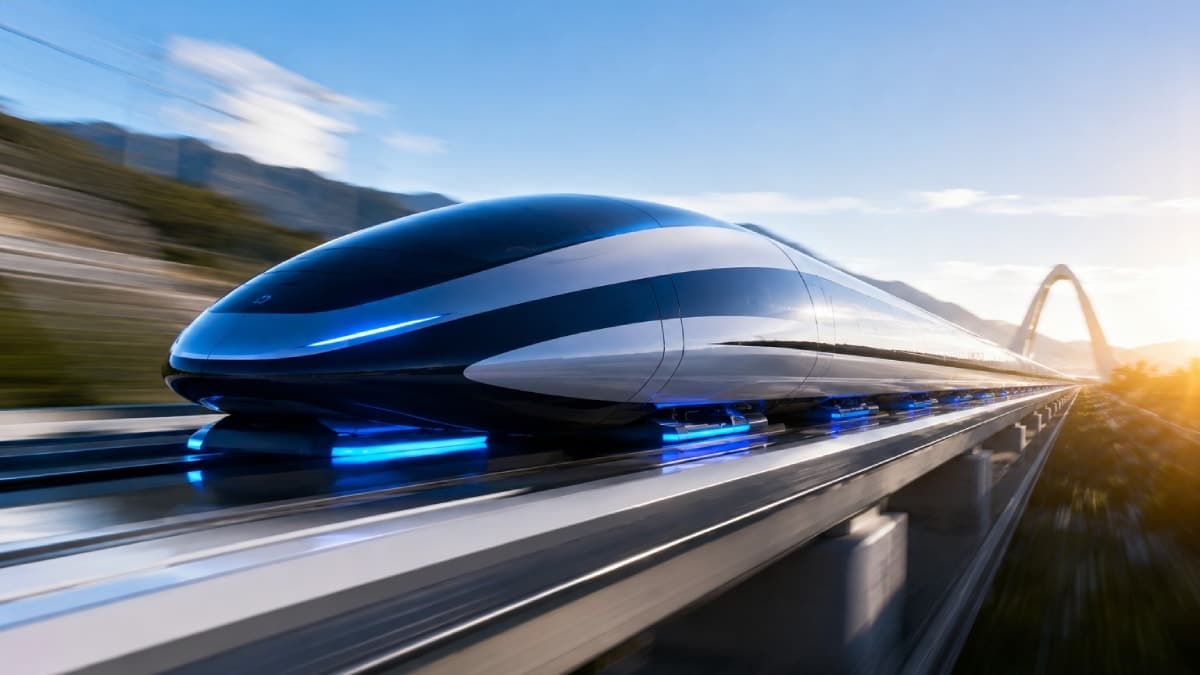 Çin'in yeni nesil treni dünya hız rekoru kırdı: 5,3 saniyede 800 kilometre hıza ulaştı