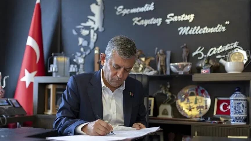 CHP Genel Başkanı Özgür Özel'in dokunulmazlık dosyası TBMM'ye gönderildi