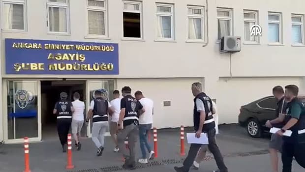 Ankara'da düzenlenen fuhuş operasyonunda 14 kişi gözaltına alındı