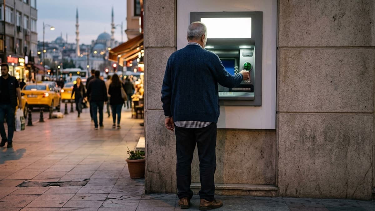 Emekli vatandaş maaşını çekmeye gitti, hesabında 3 milyar lira gördü