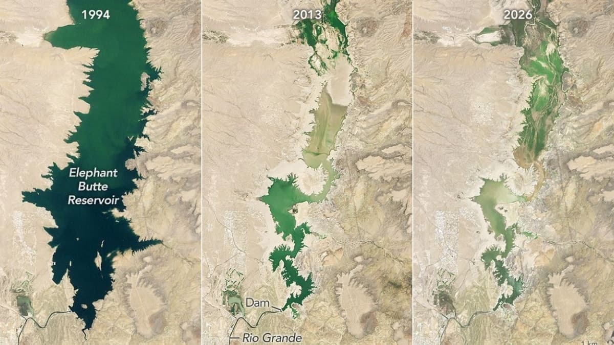 Tarımsal üretimin bel kemiği olan dev göl tamamen kuruyarak haritadan silindi